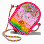 Claire&#39;s Club Rainbow Ice Lolly Shaker Crossbody Bag,