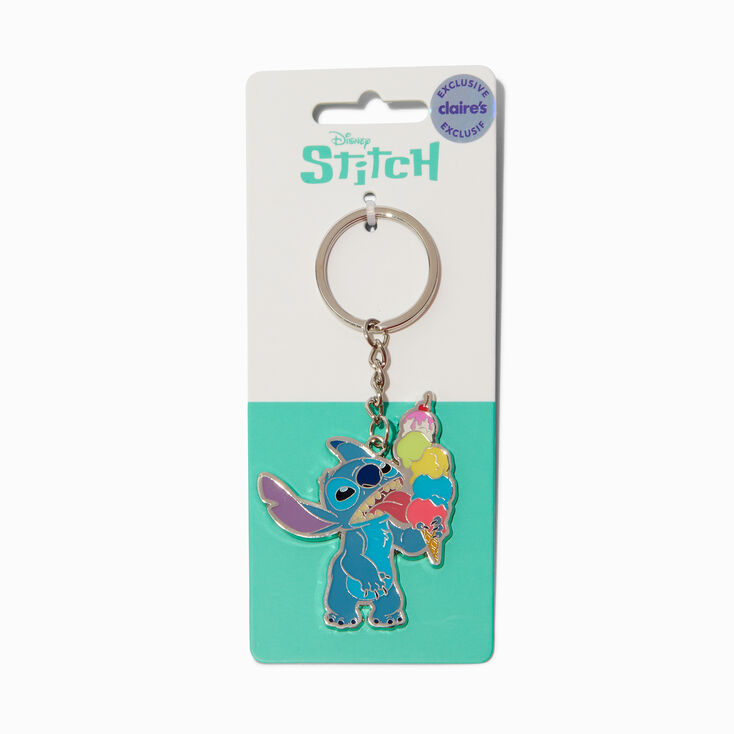 Disney Stitch Claire's Exclusive Ice Cream Keychain
