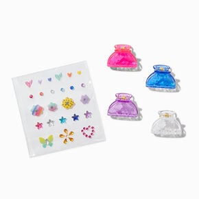 Claire&#39;s Club Make-It-Yourself Hair Claw Clip Kit,