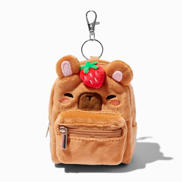 Capybara 4&#39;&#39; Backpack Stationery Set,
