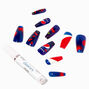 Pepsi&reg; Cherry Claire&#39;s Exclusive Squareletto Vegan Faux Nail Set - 24 Pack,