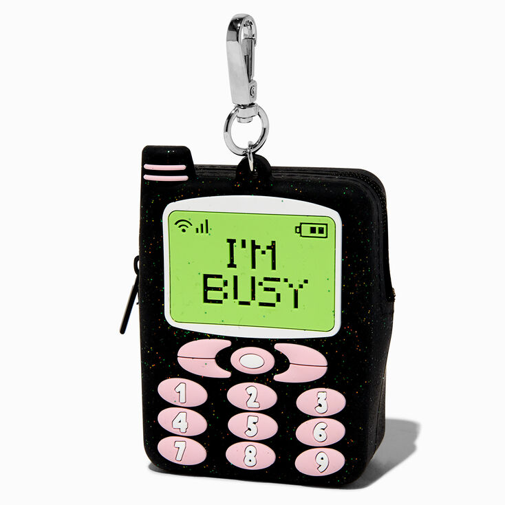 Y2K Phone Jelly Coin Purse Keychain,