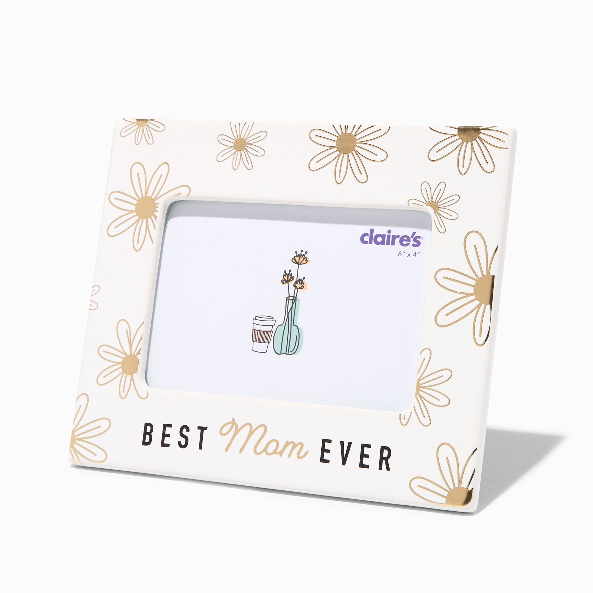 Best Mom Ever Ceramic Photo Frame,