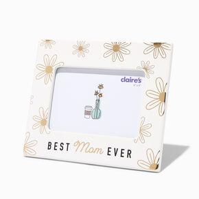 Best Mom Ever Ceramic Photo Frame,
