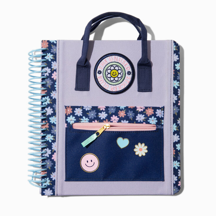 &quot;The Unused Sticker Club&quot; Tote Bag Collectible Sticker Book,