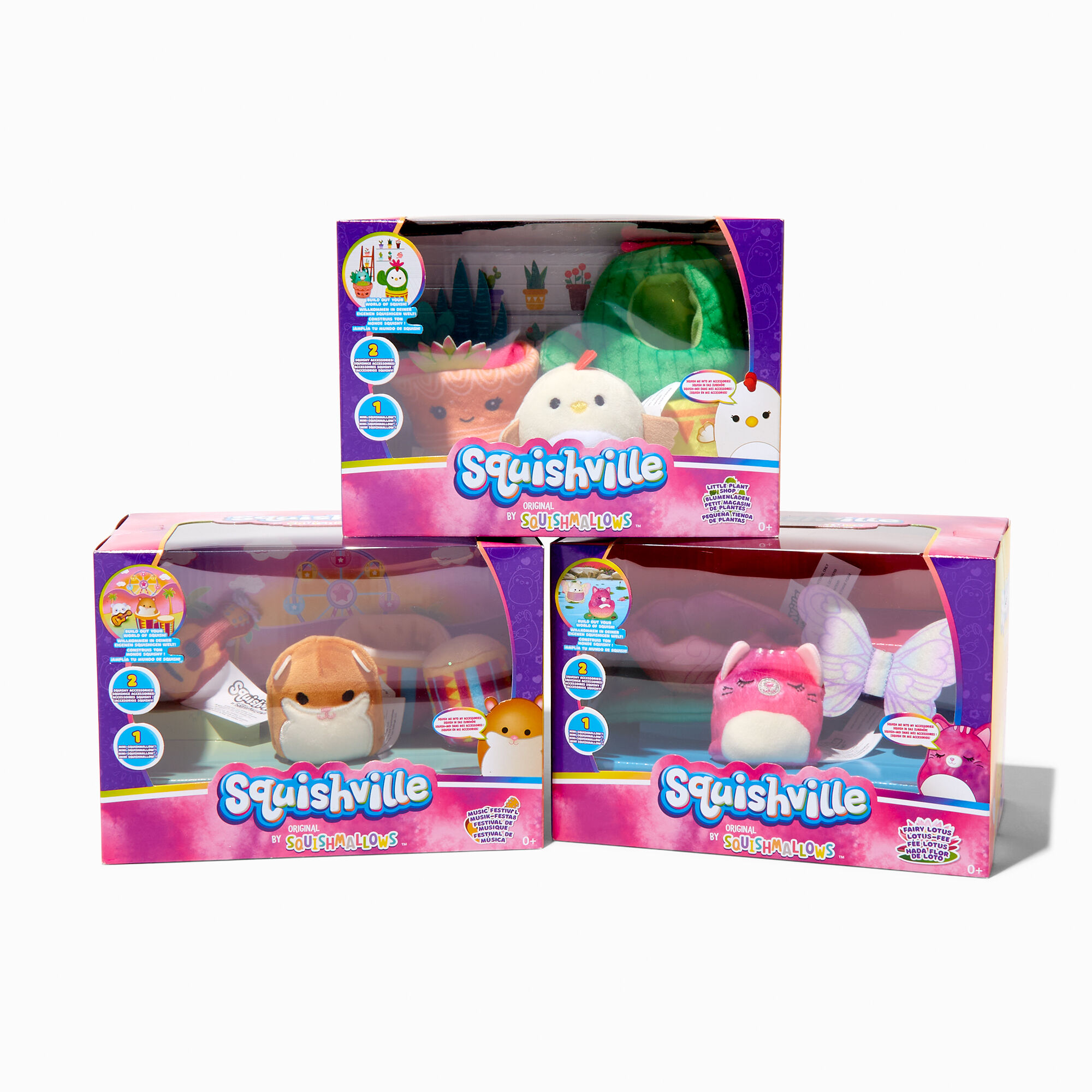 Squishmallows™ Squishville Mini Squishmallows™ Plush Toy Accessory