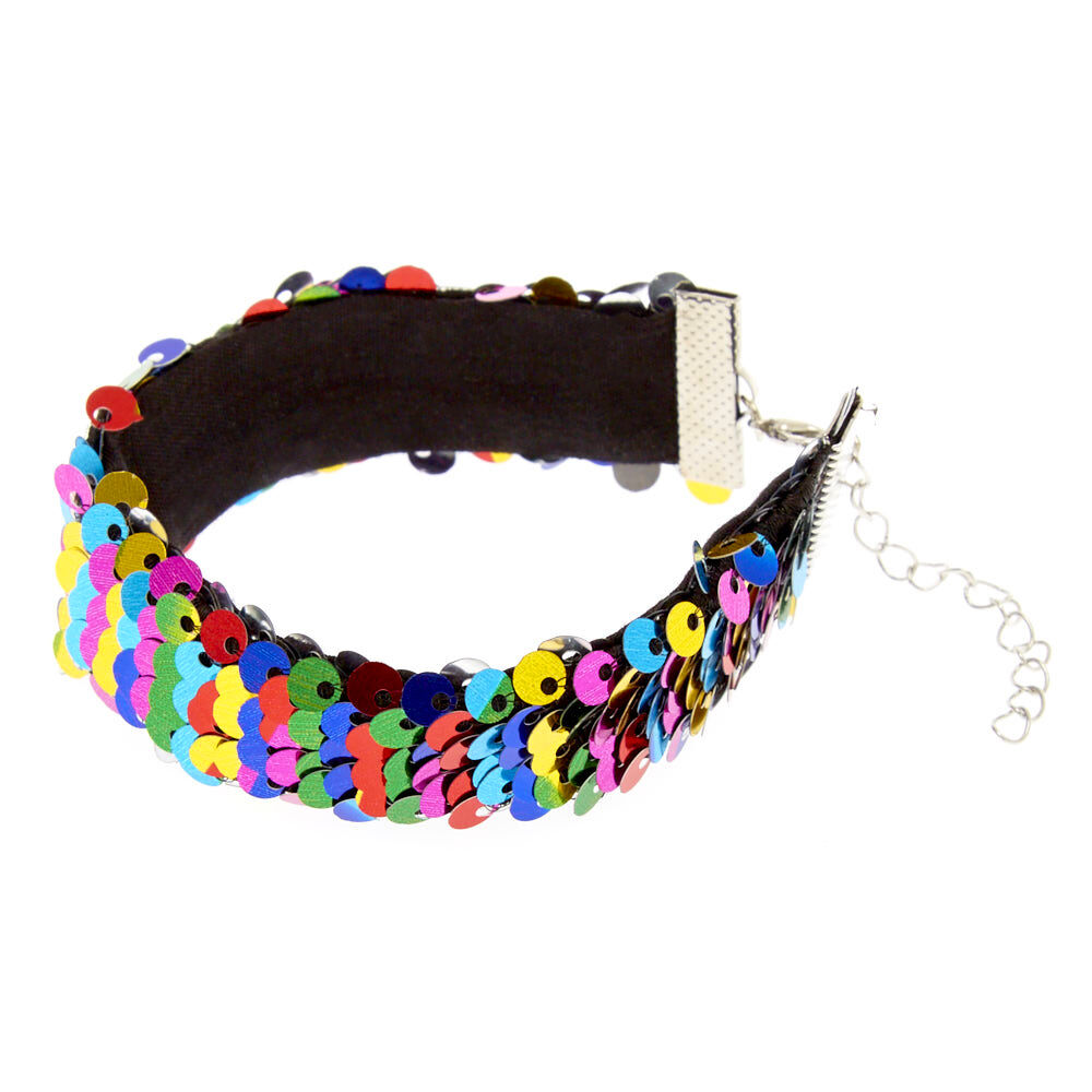 Reversible sequin bracelet shop