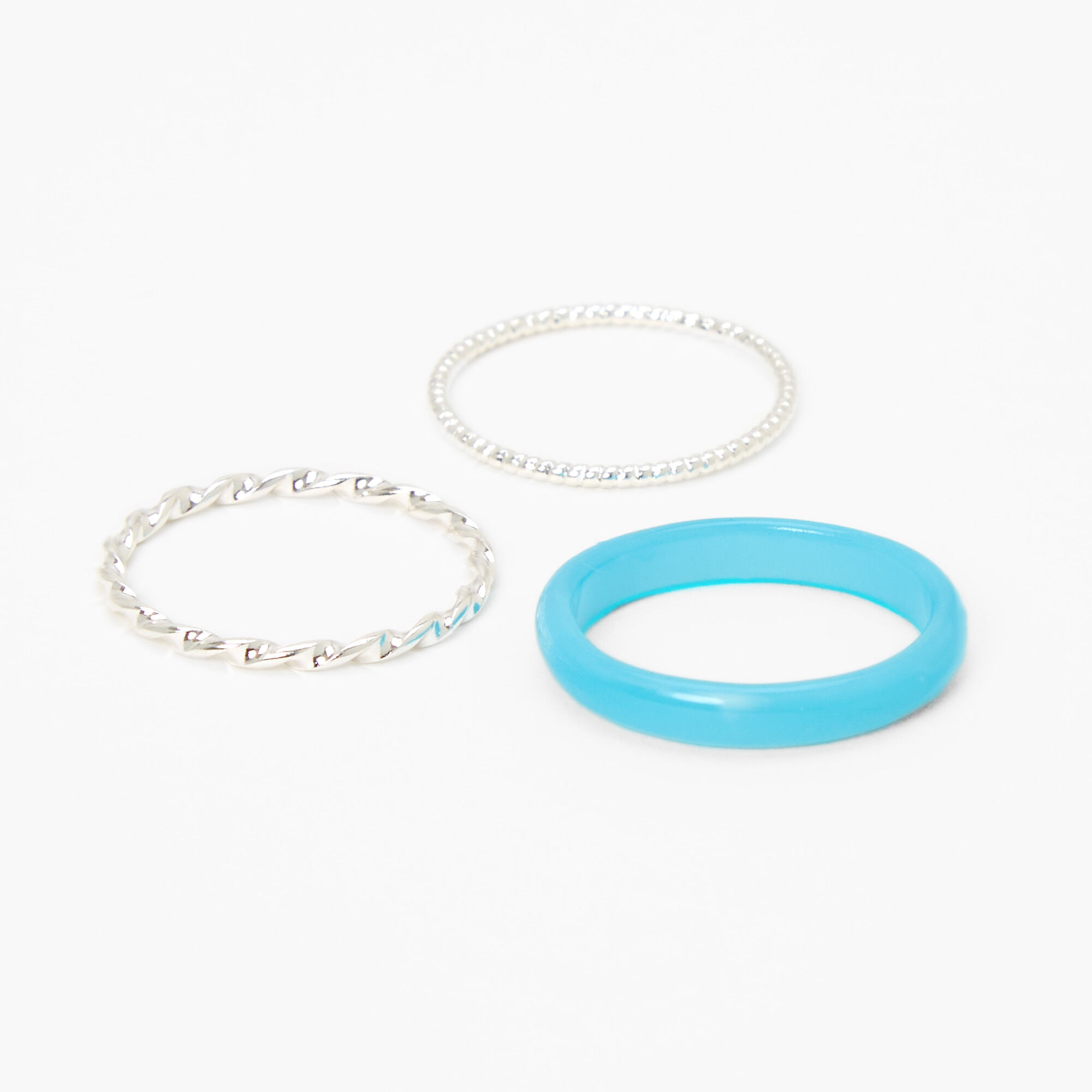 Claire's silicone clearance rings