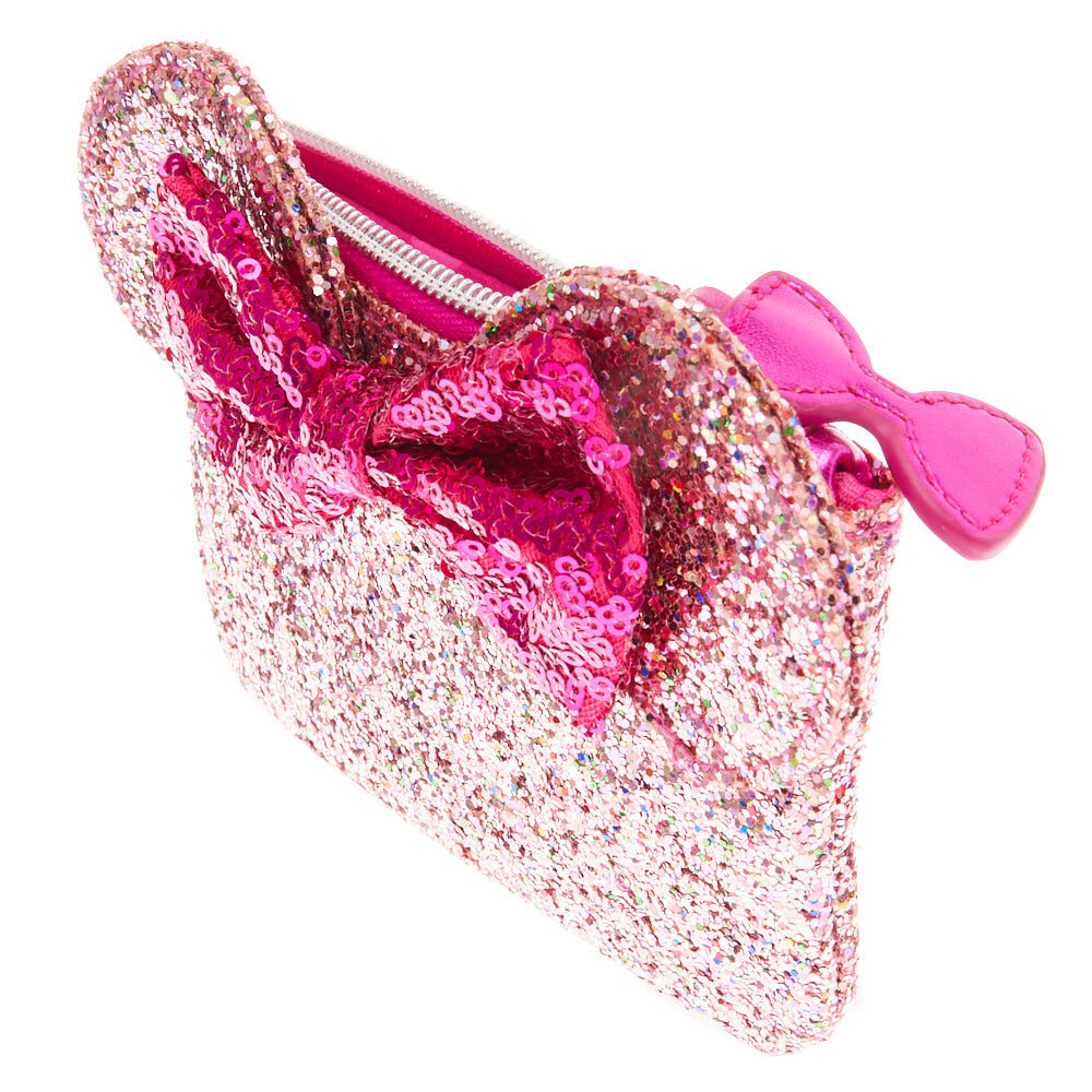 Disney® Minnie Mouse Ears Glitter Coin Purse- Pink,
