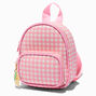 Sac &agrave; dos vichy rose Claire&#39;s&nbsp;Club,