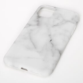 White Marble Phone Case - Fits iPhone 11,