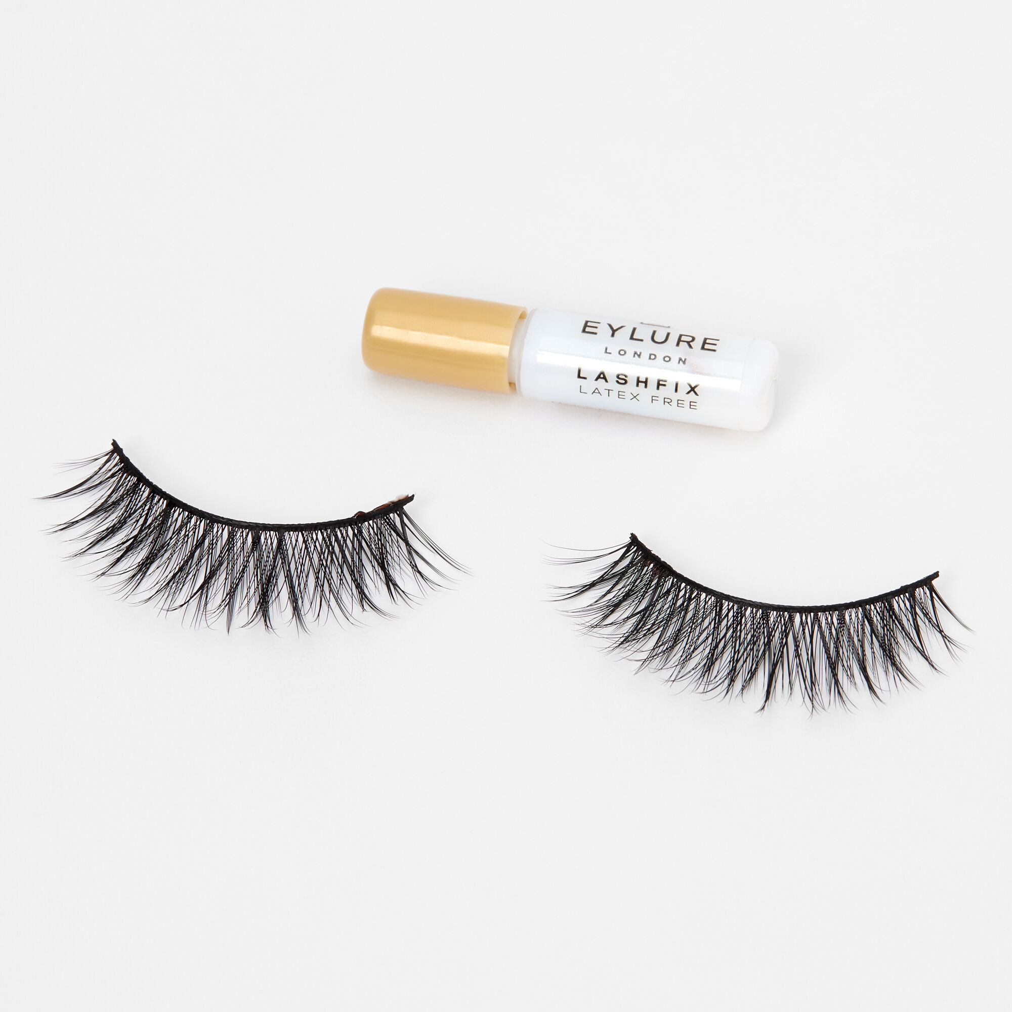 View Claires Eylure Luxe Opulent Mink Effect False Lashes Black information