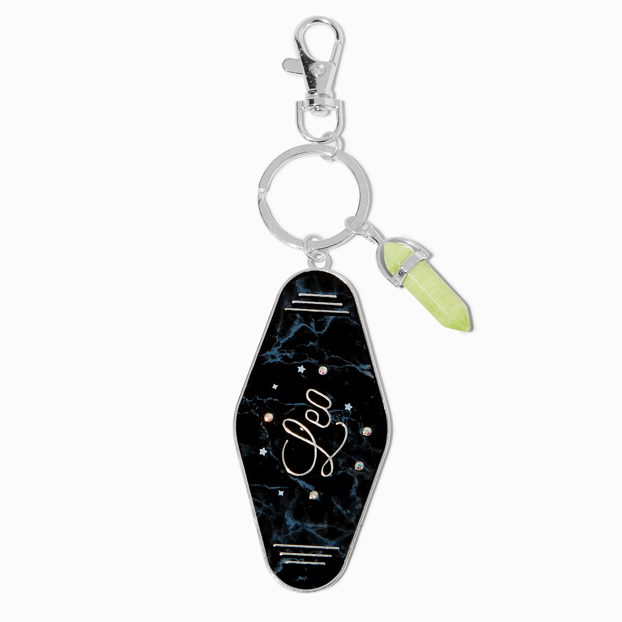 View Claires Retro Hotel Zodiac Keyring Leo information