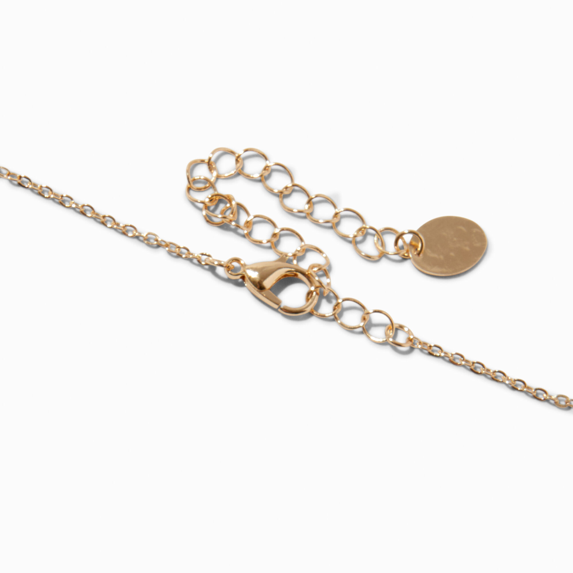 Lilac Faceted Crystal Heart Pendant Necklace,