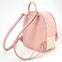 Pink Colorblock Status Small Backpack,