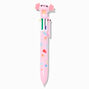 Stylo multicolore axolotl rose,