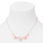 Gold &amp; Pink Flowers Jewelry Set - 2 Pack,