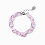 Claire&#39;s Club Purple Acrylic Chunky Chainlink Jewelry Set - 2 Pack,