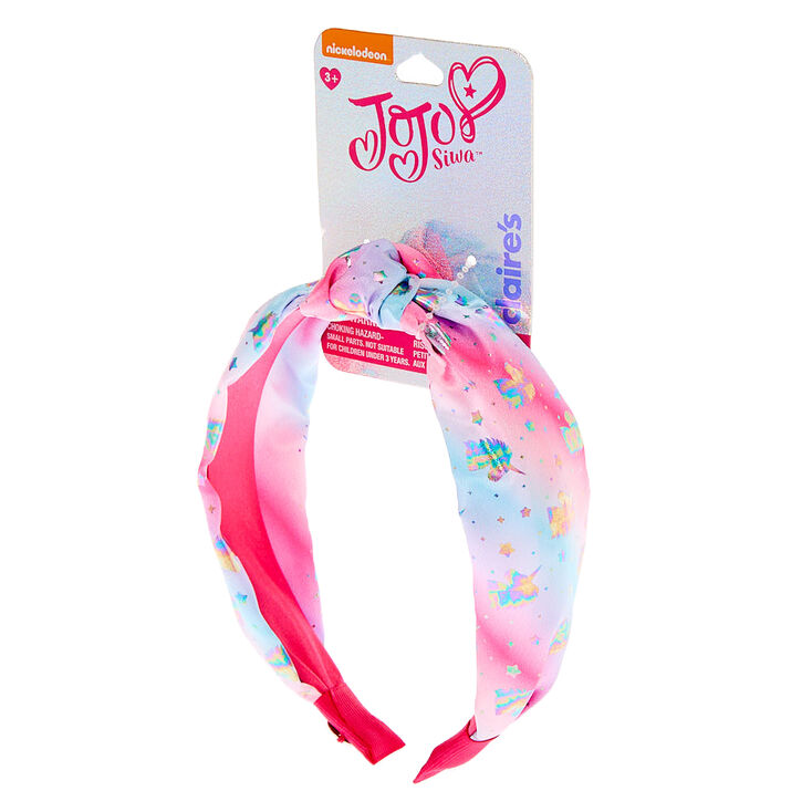 Jojo Siwa Unicorn Knotted Headband Claire S Us