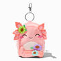 Pink Axolotl 4&#39;&#39; Backpack Stationery Set,