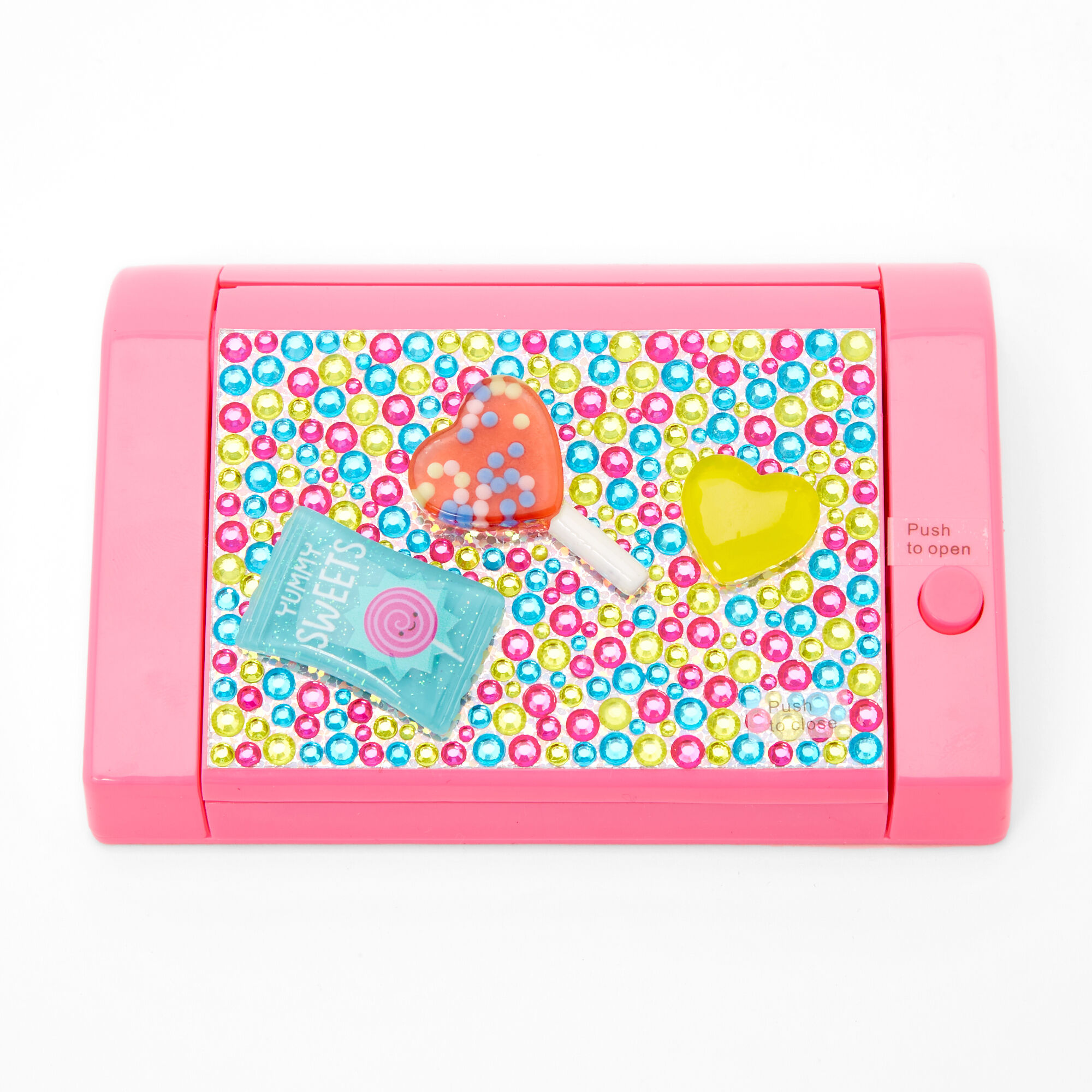 Neon Candy Bling Mechanical Bling Lip Gloss Set - Pink,