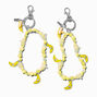 Best Friends Beaded Banana Wrislet Keyrings - 2 Pack,