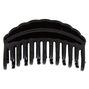 Medium Double Tooth Hair Claw - Black,