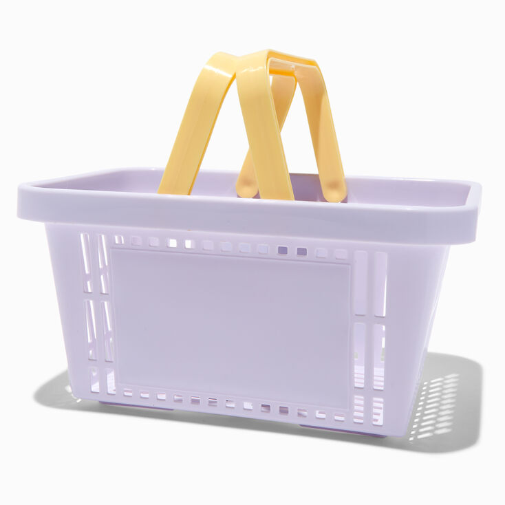 Purple Shopping Basket,