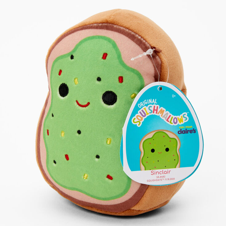 Squishmallows&trade; Claire&#39;s Exclusive 5&quot; Avocado Toast Plush Toy,