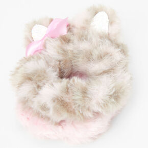 Claire&#39;s Club Medium Cat Ear Scrunchies - Pink, 2 Pack,