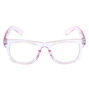 Claire&#39;s Club Iridescent Retro Clear Lens Frames,