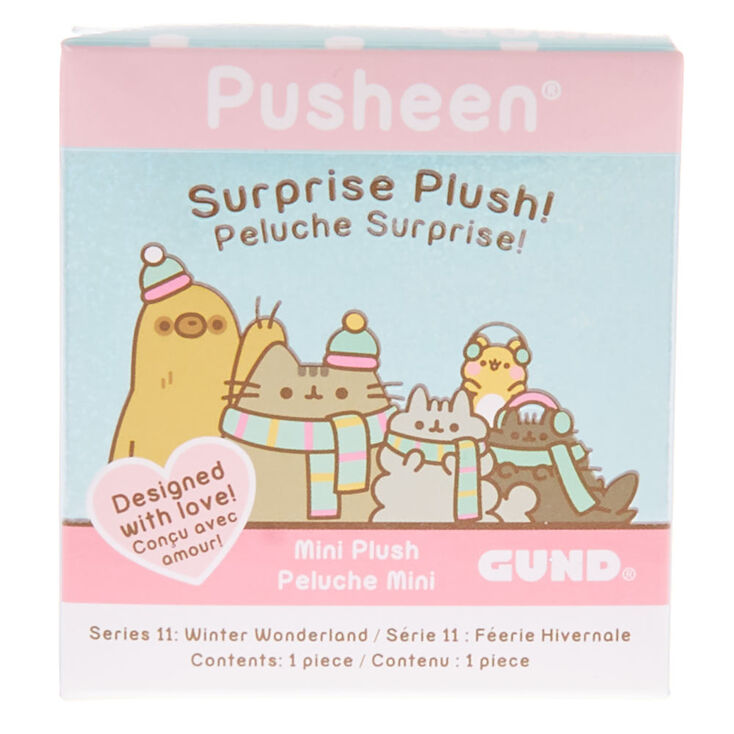 Claire's Peluches Pusheen® Surprise Série 11 Féérie hivernale