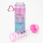 Initial Water Bottle - Pink, D,