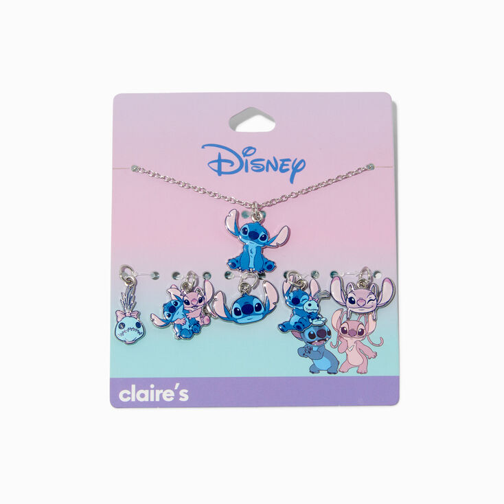 Disney Stitch Claire&#39;s Exclusive BFF Charm Necklace,