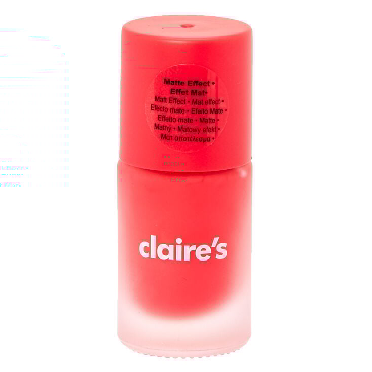 Matte Nail Polish - Coral,