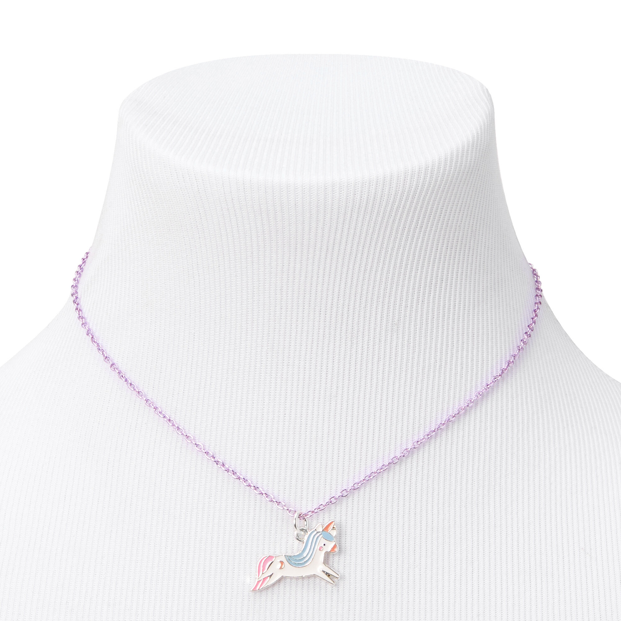 Claire's best sale unicorn necklace