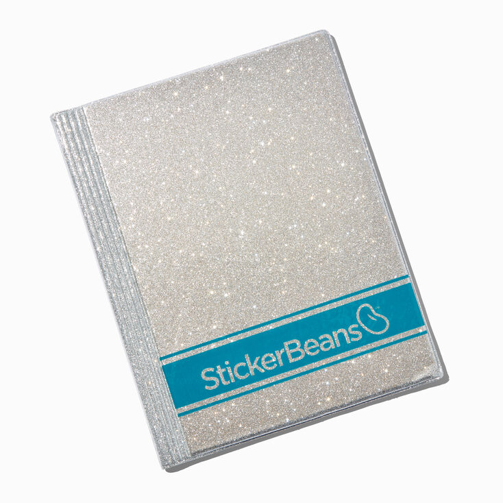 StickerBeans&reg; Silver Glitter Collector&#39;s Book,