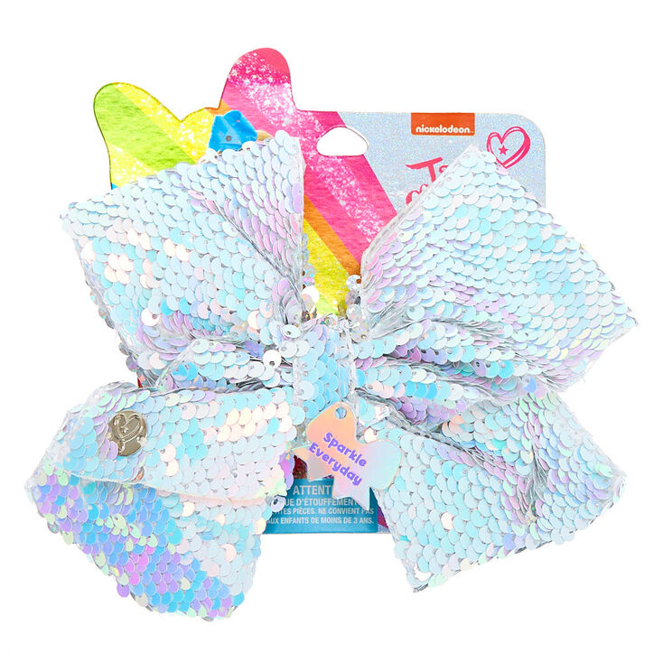 Jojo Siwa Large Sparkle Everyday Signature Hair Bow Claire S Us
