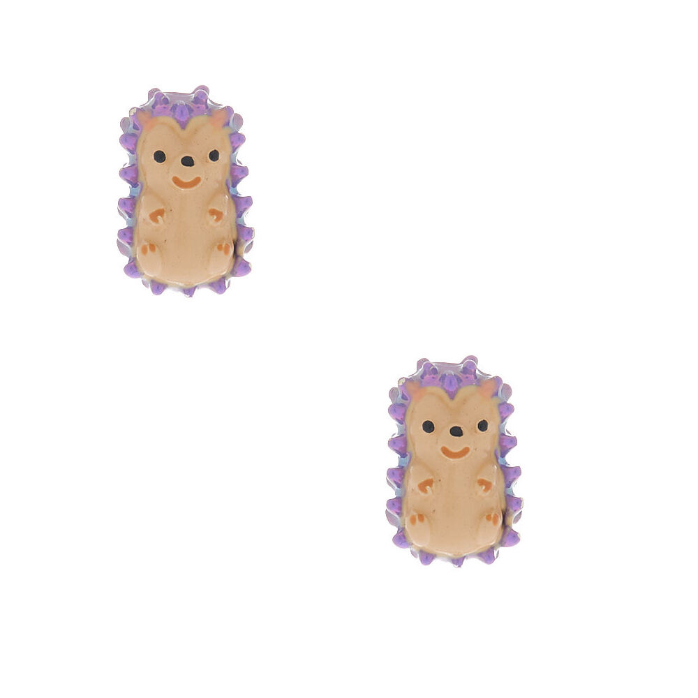 Hedgehog earrings claire's shop