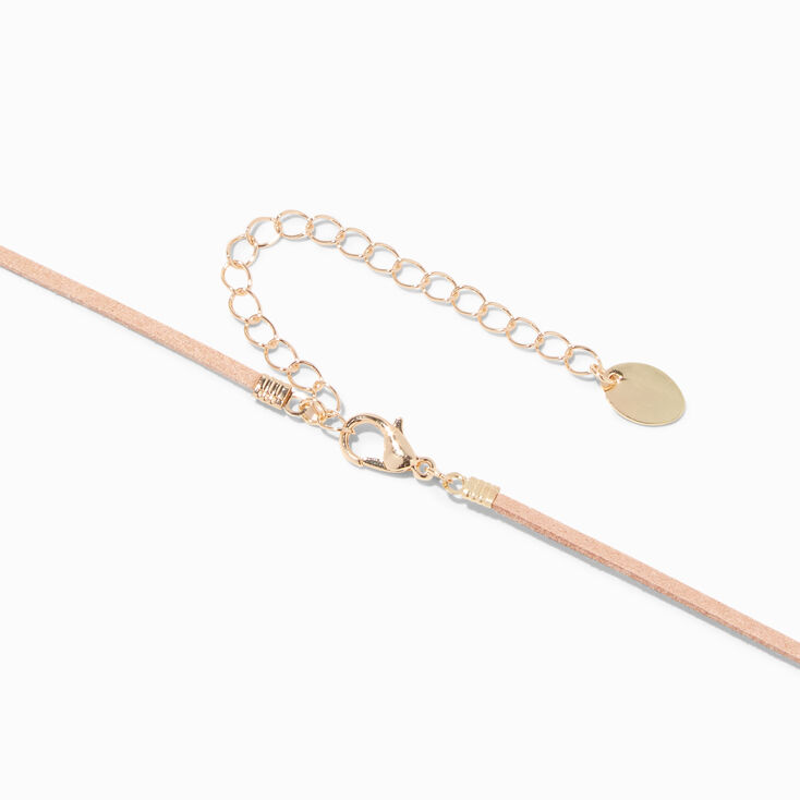 Pink Tassel Cowrie Shell Y-Neck Long Chain Necklace,