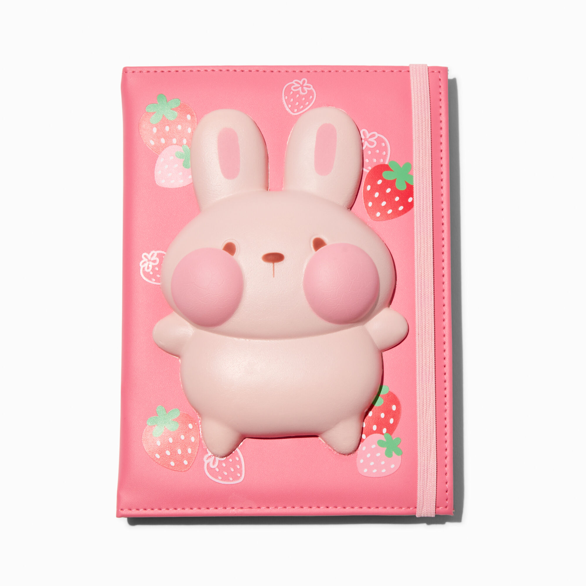 View Claires Squish Bunny Diary Pink information