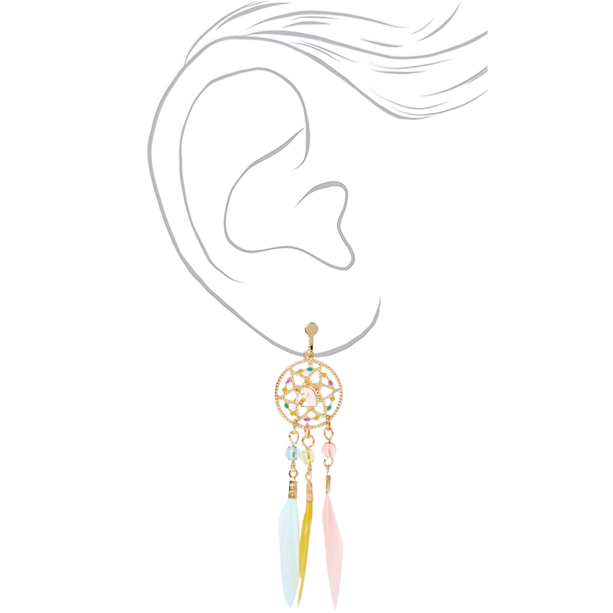 Dream catcher earrings claire's online