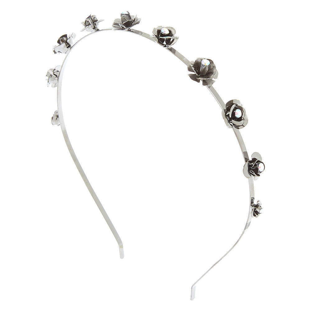 Metal rose headband online