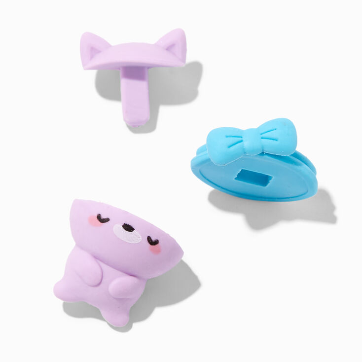 Sleepy Critters Erasers - 5 Pack,