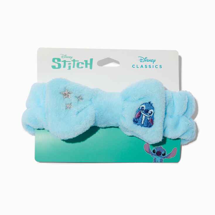 Bandeau de d&eacute;maquillage &agrave; n&oelig;ud Stitch Disney,