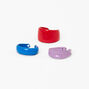 Rainbow Acrylic Ear Cuffs - 3 Pack,