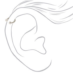 Titanium 16G Fireball Cartilage Earring,