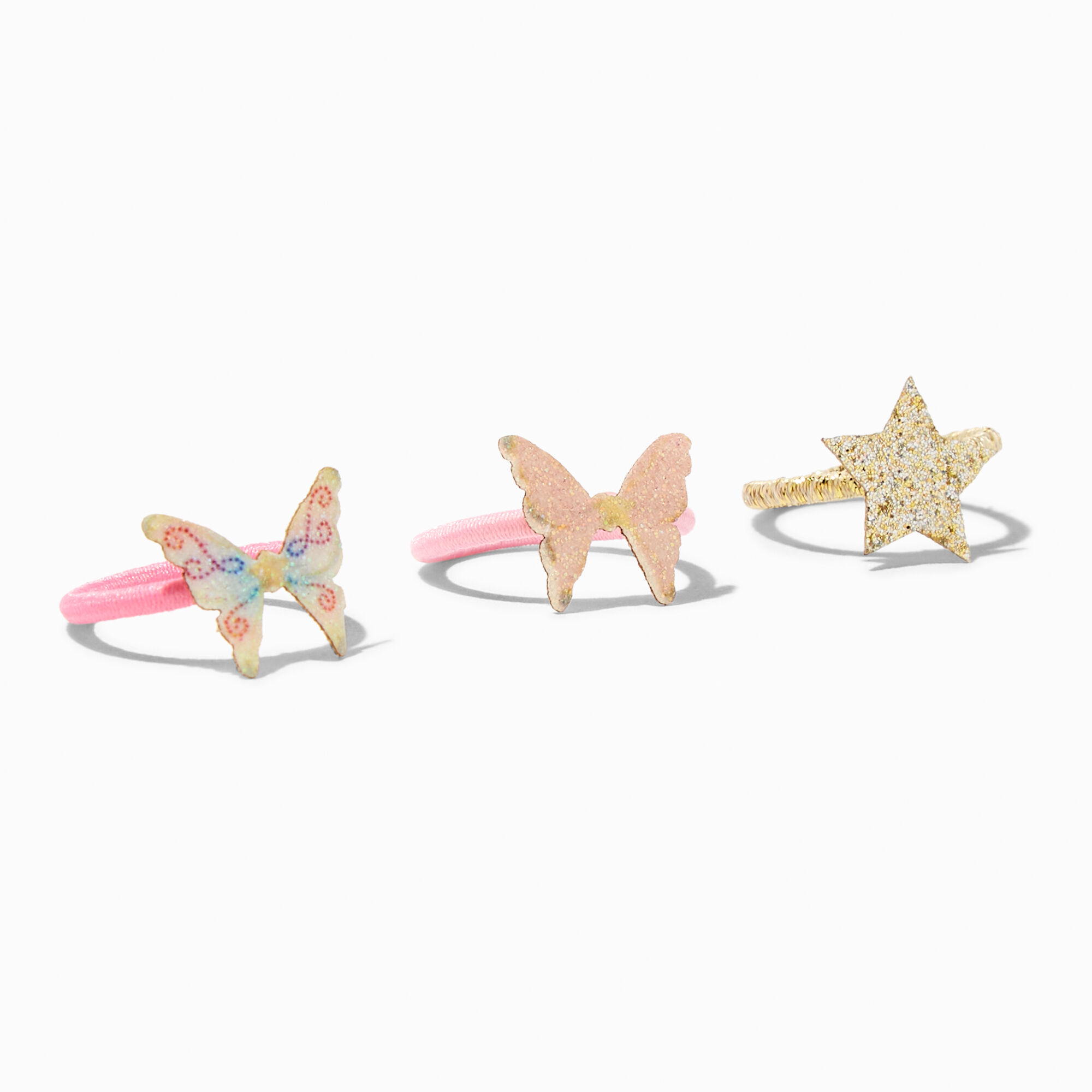 Claire's Club Fairy Icons Hair Ties - 30 Pack,