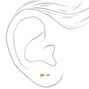 Gold Arrow Stud Earrings,