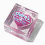 Lilac Glitter Heart Shaped Lip Gloss Pot,